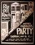 Gilbert Shelton SF Party Poster Gilbert Shelton SF Party Poster