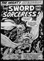 Avengers Splash Page